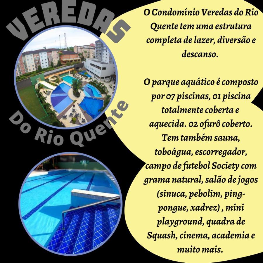 Veredas Rio Quente Flat Buitenkant foto