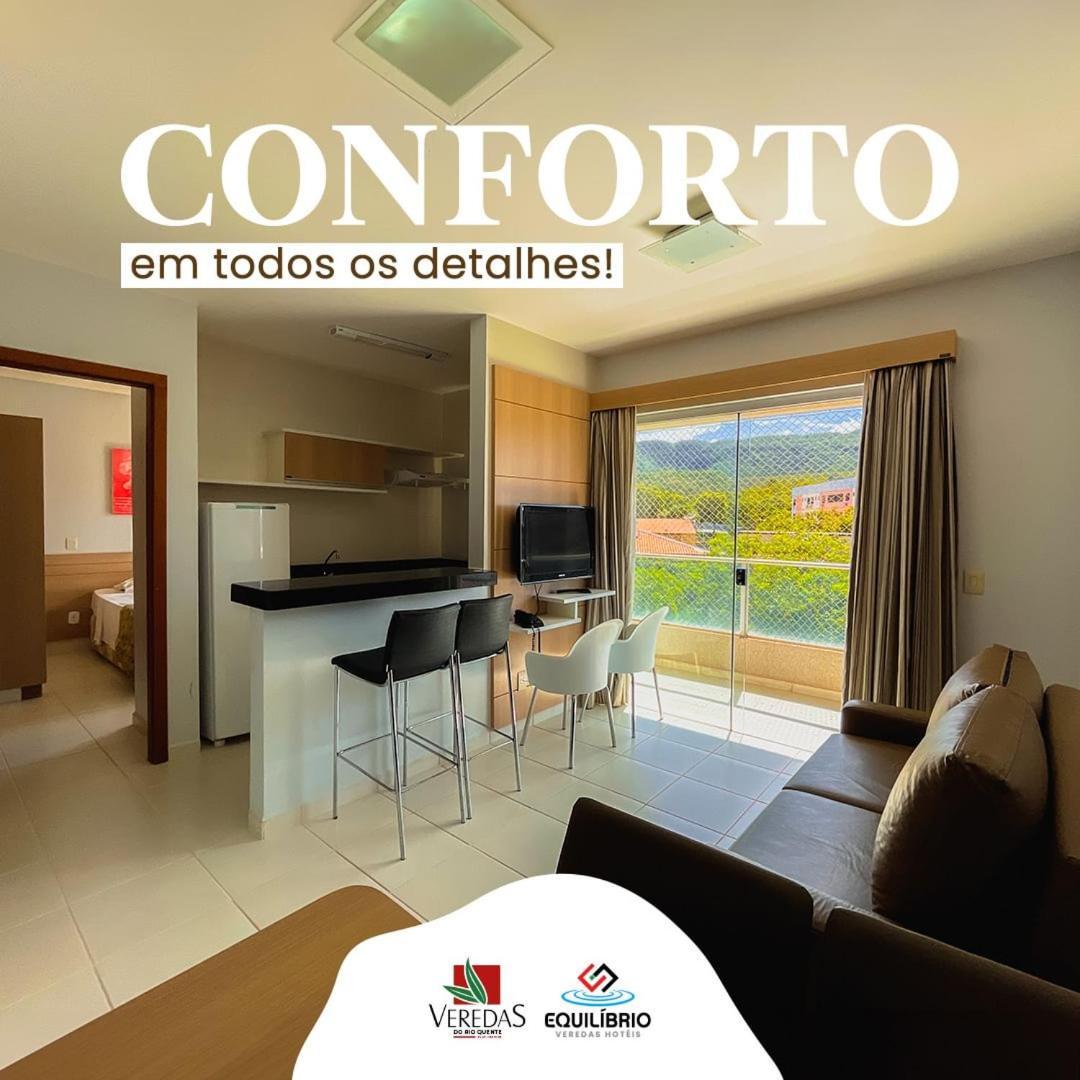 Veredas Rio Quente Flat Buitenkant foto